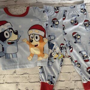 Bluey Boys 2 Piece Pajamas Pants And Long Sleeve Size 2T NWT